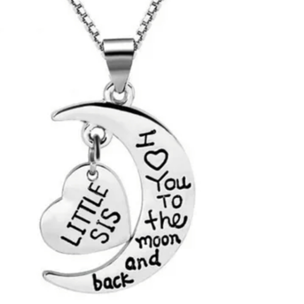 Silver Little Sister Necklace